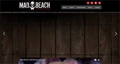 Desktop Screenshot of madbeachbrewing.com